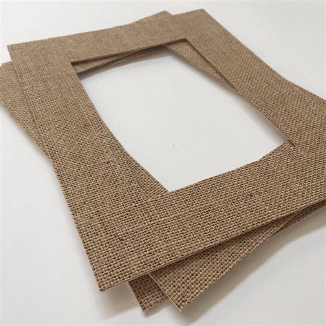 burlap frame|burlap picture frame mat.